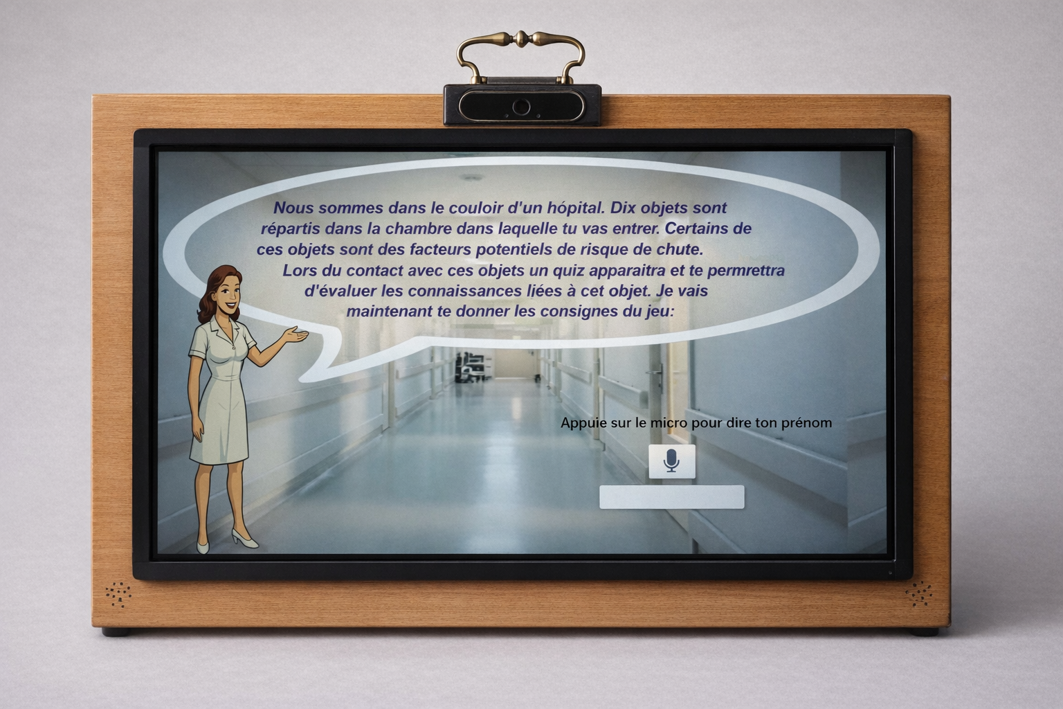 Interface jeu sérieux
